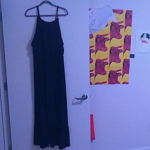 Old navy cotton black dress